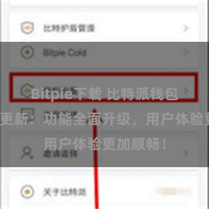 Bitpie下载 比特派钱包最新版本更新：功能全面升级，用户体验更加顺畅！