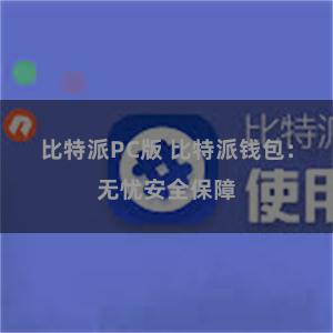 比特派PC版 比特派钱包：无忧安全保障