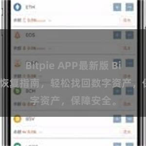 Bitpie APP最新版 Bitpie钱包恢复指南，轻松找回数字资产，保障安全。