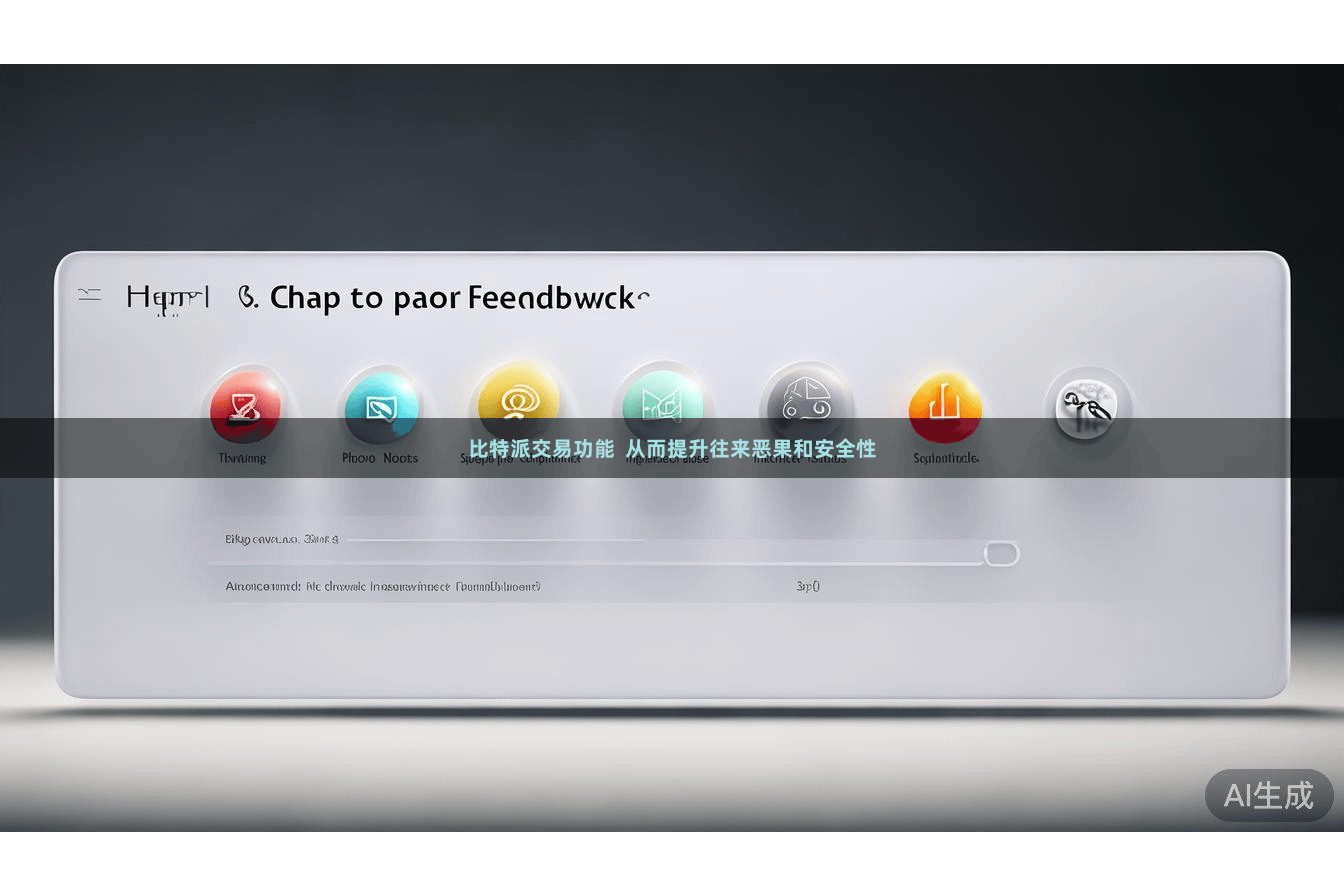 比特派交易功能  从而提升往来恶果和安全性